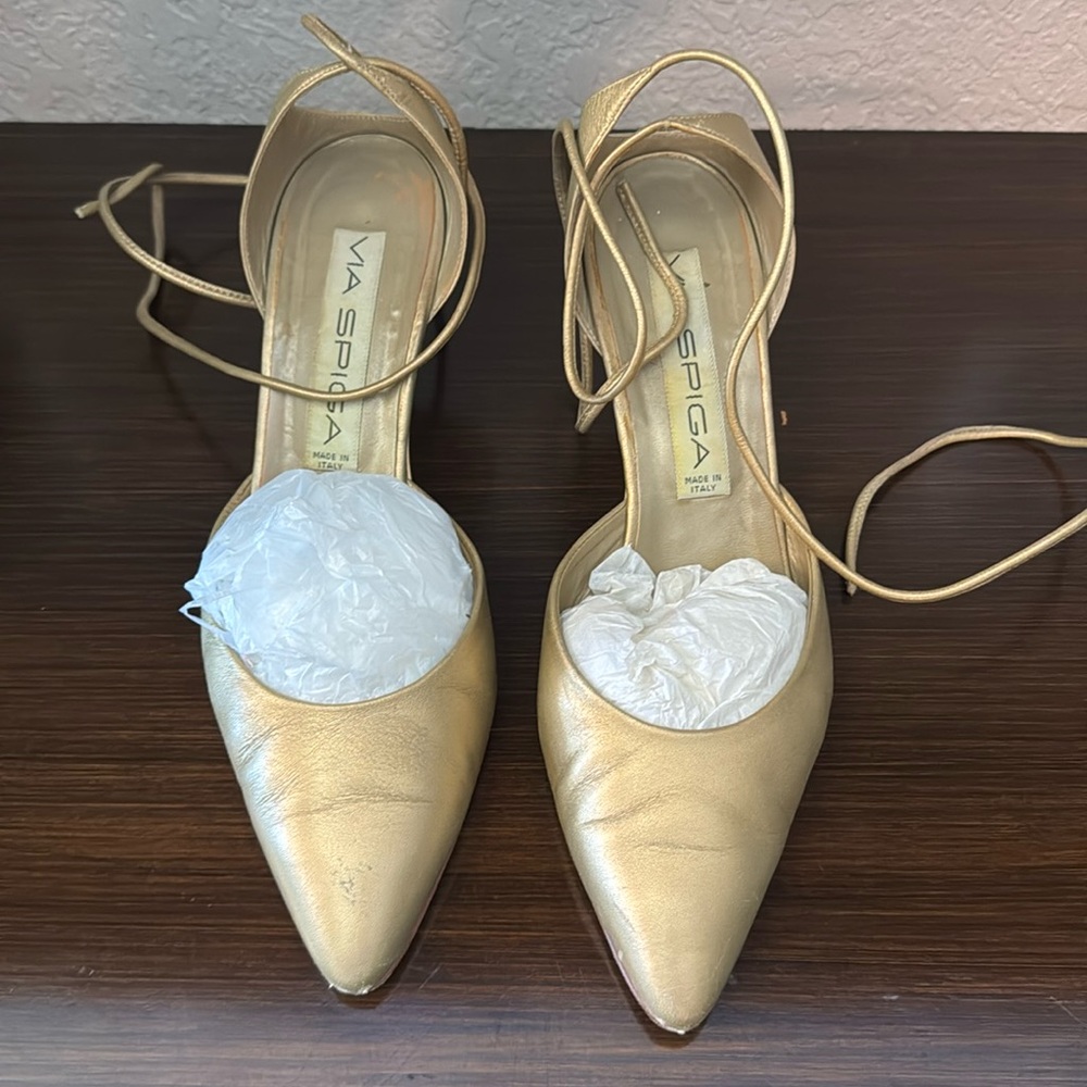 Via Spiga Tie Wrap Shoes